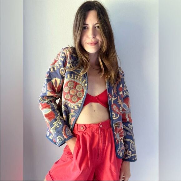 Modern Petalura Jacket Roussillon Reversible Tapestry Jacket - Picture 13 of 15